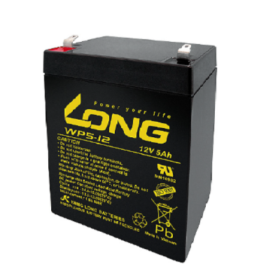 Long WP5- 12 5ah 12v Valve Regulated Lead Acid Battery