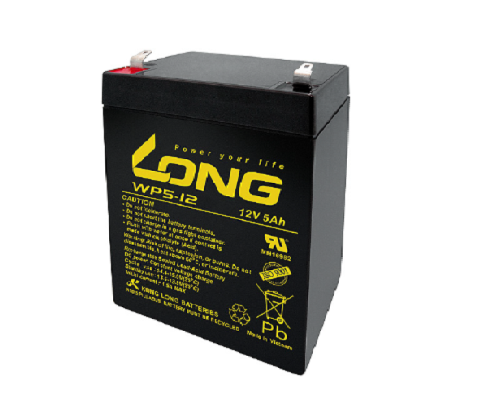 Long WP5- 12 5ah 12v Valve Regulated Lead Acid Battery