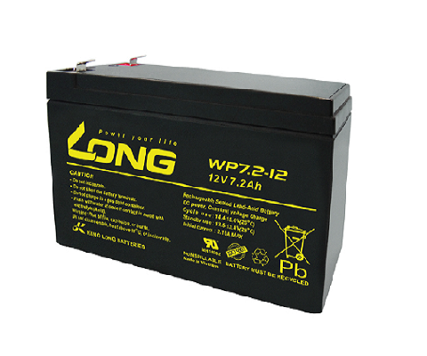 Long WP7.2 -12 7.2ah 12v Valve Regulated Lead Acid Battery
