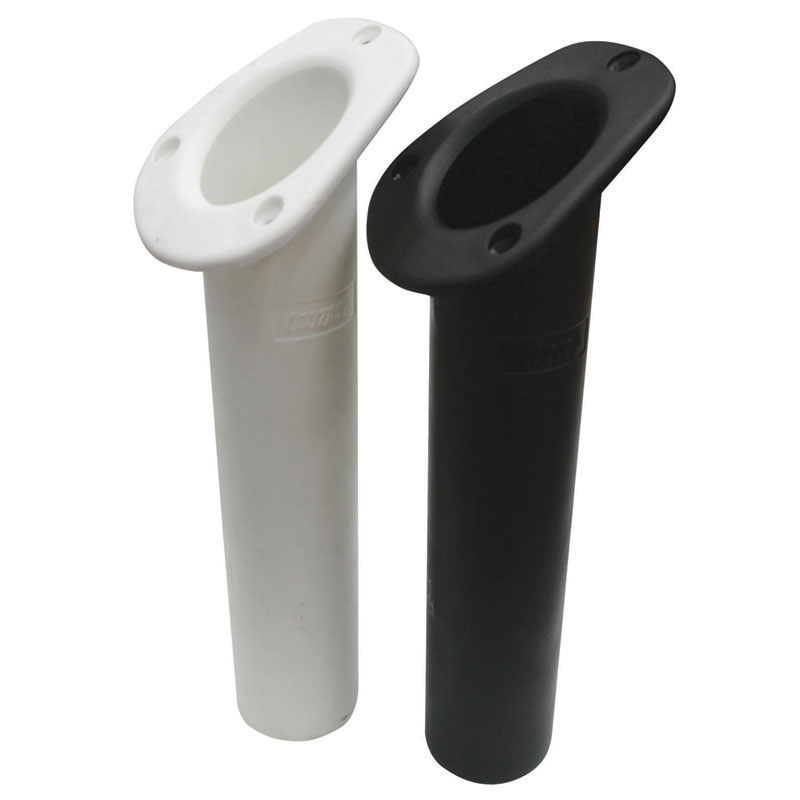 Rod Holder, Plastic, Vertical, Ø43mm, H.225mm, White Safetag