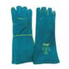 16″ full-length gloves in green