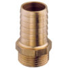 Male hose connector ''Extra'' 3/4'', for 28mm hose, brass