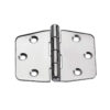 Hinges AISI 316, Right, L 74mm, W 37mm, thick 2mm