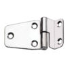 Hinges AISI 316 w/ angle, Right, L 67.5mm, W 37mm, thick 2mm