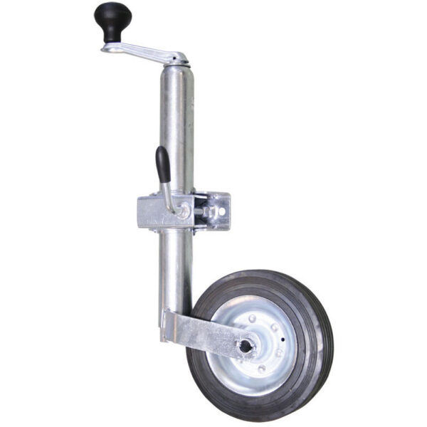 Jockey Wheel, 360Kgs, min height 500mm, max height 720mm, wheel 200x50mm