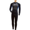 Wetsuit full length neoprene 3:2mm , Black - M