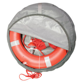 Set Lifebuoy Ring SOLAS 75cm, Lifeb. Light 71325, 30m rope, case gray