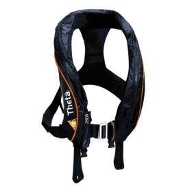 Theta Infl.Lifejacket.Auto.Adult,290N,ISO 12402-2,Hammar MA1,w/spray hood,w/ double crotch w/harness