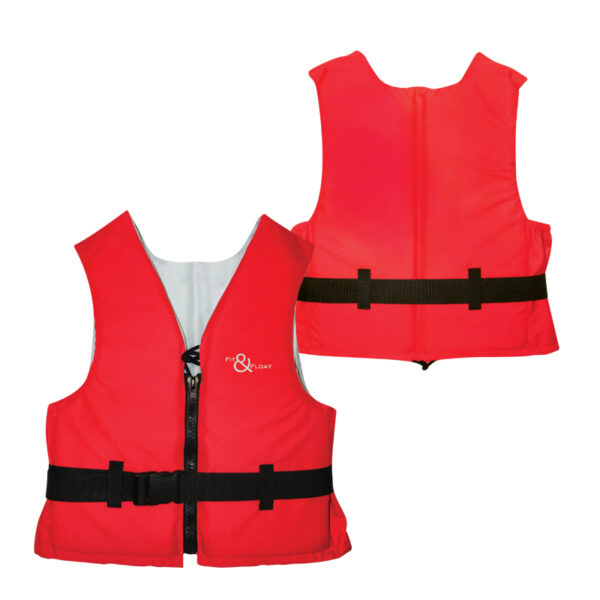 Fit&Float Buoyancy Aid ,Adult, 50N, Adult, ISO 12402-5, 70-90kg,red
