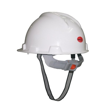 Safety Helmet SH 802 B Buckle Adjustment With Chin Strap Material HDPE