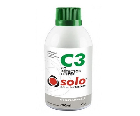 Solo C3 CO Detector Test Gas Canister 250ml