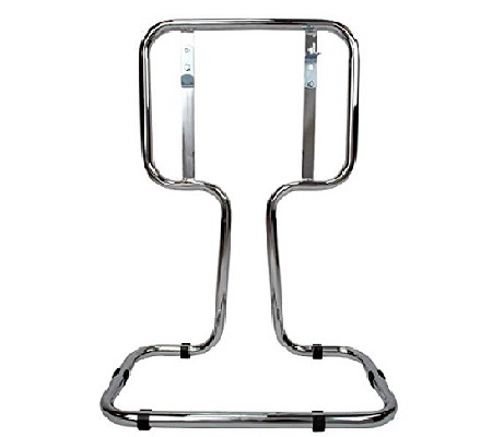 Stainless Steel Double Chrome Fire Extinguisher Stand