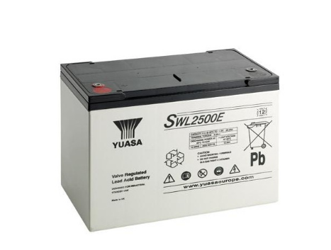 Yuasa SWL2500E (12V 91.4Ah) General Purpose VRLA Battery – Capacity at 10-hour Rate (Ah)