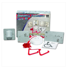 C-TEC NC951/SS DISABLED PERSON TOILET ALARM KIT - STAINLESS STEEL VERSION