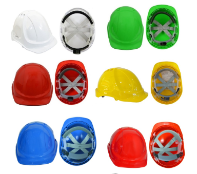 Vaultex ABS-Ventilated Ratchet Safety Helmet With Textile Suspension