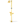 Vaultex 6250 GISafety Shower/Eye Wash- Pull Rod Hand/Foot Lever Operated