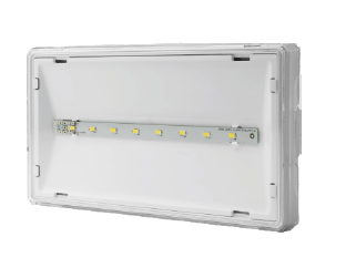Awex ETS1WE3SEXWH Self -Contained IP65 Surface Mounted Emergency Light Led