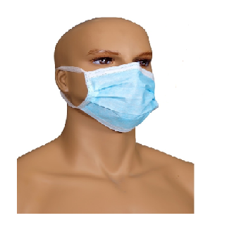 KKM 3 PLY Disposable Surgical Mask With Filter Layer -4 Open Loops - 70 gms