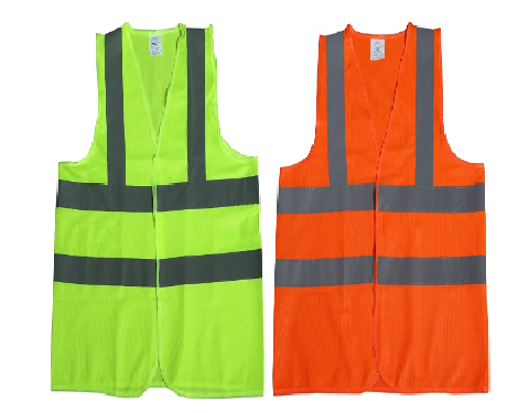Reflective Vest With Four Reflectives