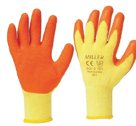 Miller HLL Latex Coated Gloves