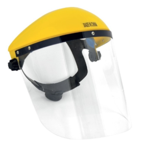 SCI Face Shield MM2 With Ratchet Head Gear