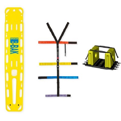 Spencer FLASH-03K Package B-Bak Pin Yellow Spine Board