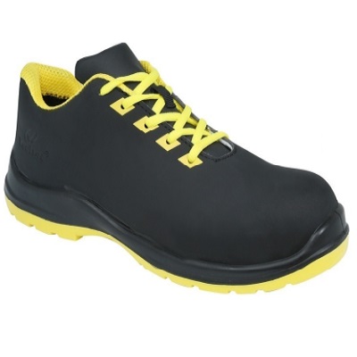 Vaultex High Ankle Steel Toe Safety Shoes - S3 yellow