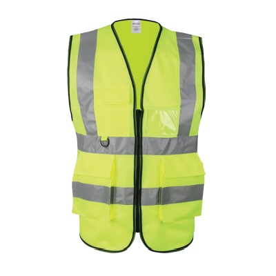Milano Safety Vest With Reflective Tape – Safetag